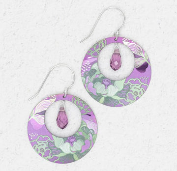 Holly Yashi Violet Claire Earrings