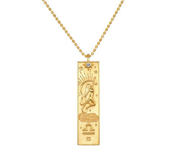 Satya Story of Libra Zodiac Necklace