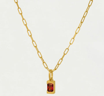 Dean Davidson Baguette January Birthstone Necklace