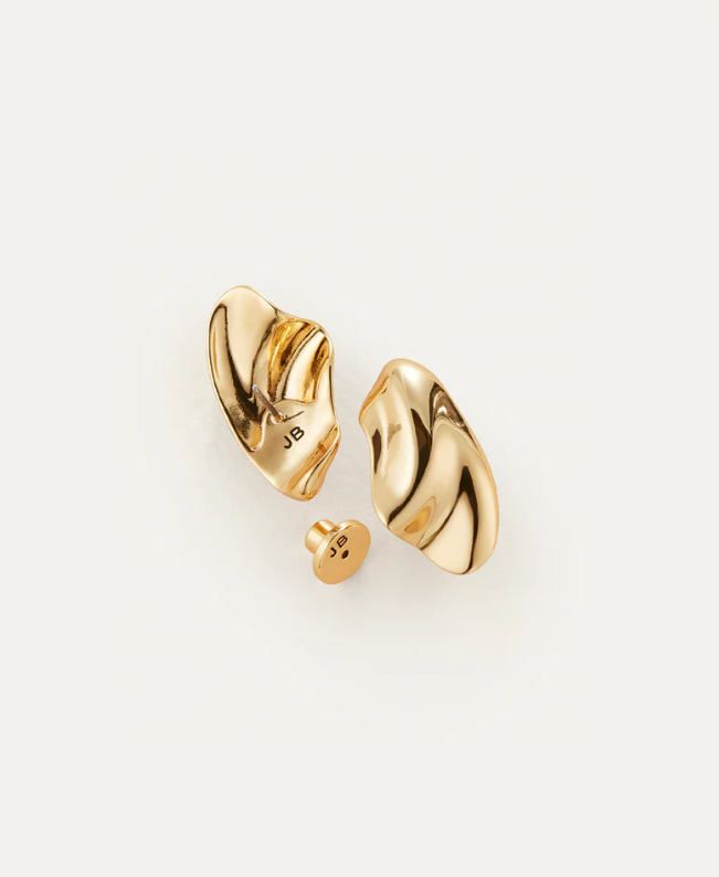 Jenny Bird Gold Portia Earrings