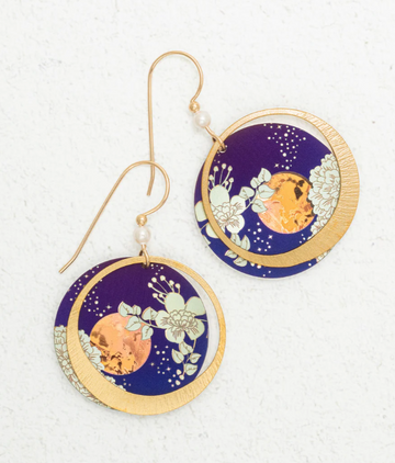 Holly Yashi Blue Moon Luna Earrings