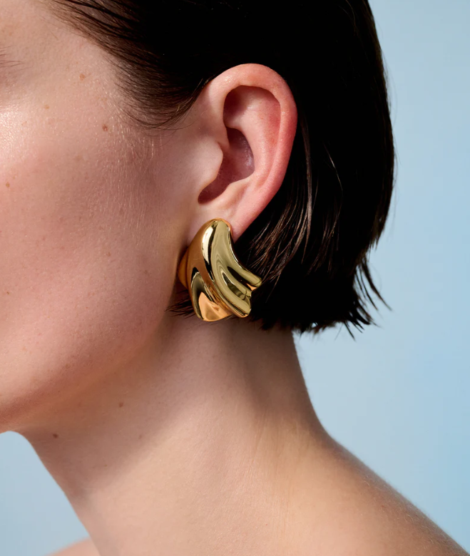 Jenny Bird Gold Lydia Earrings