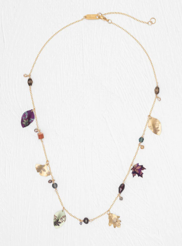 Holly Yashi Charming Leaf Necklace