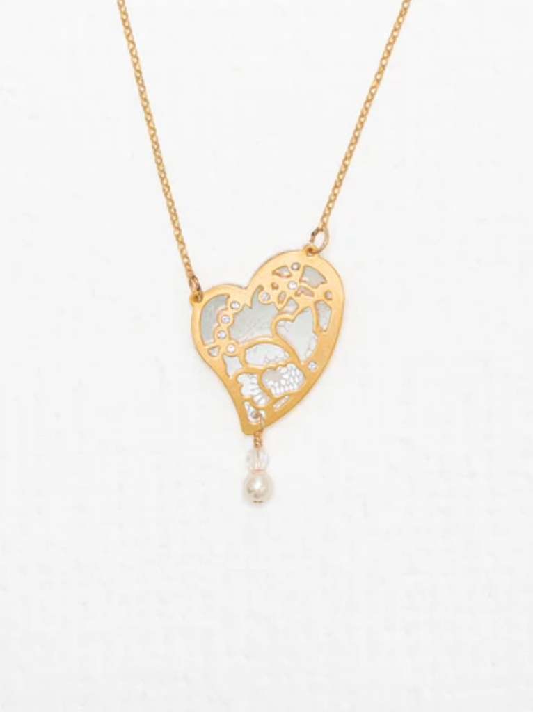 Holly Yashi Gold Silver Valena Necklace