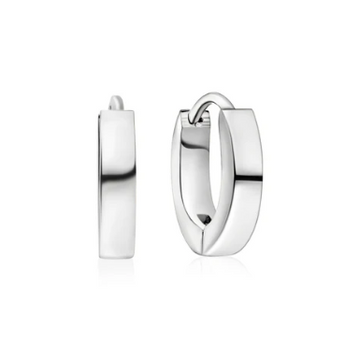 ARZ Steel Mini Huggie Earrings