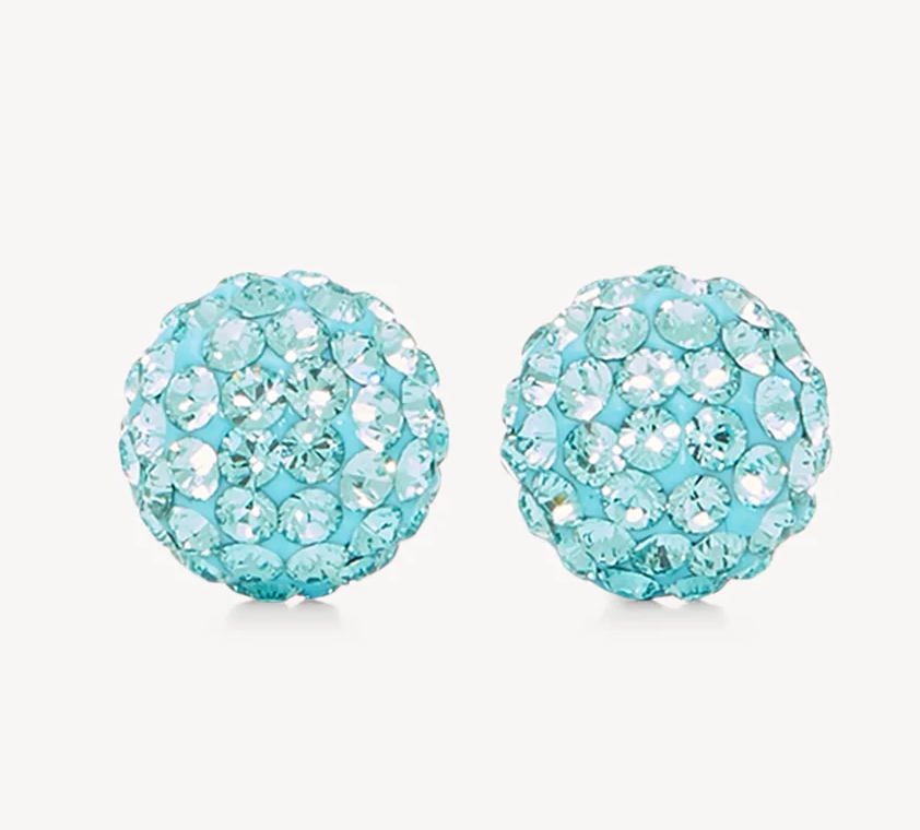 Hillberg And Berk Small December Birthstone Sparkle Studs