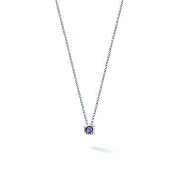 Birks Sterling Bee Chic Amethyst Necklace