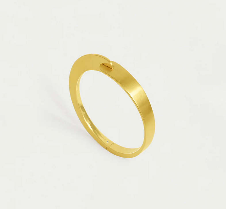 Dean Davidson Gold Crosby Hinged Bangle