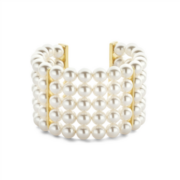 Ti Sento multi strand pearl bracelet