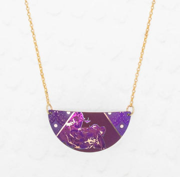 Holly Yashi Plum Orion Pendant Necklace