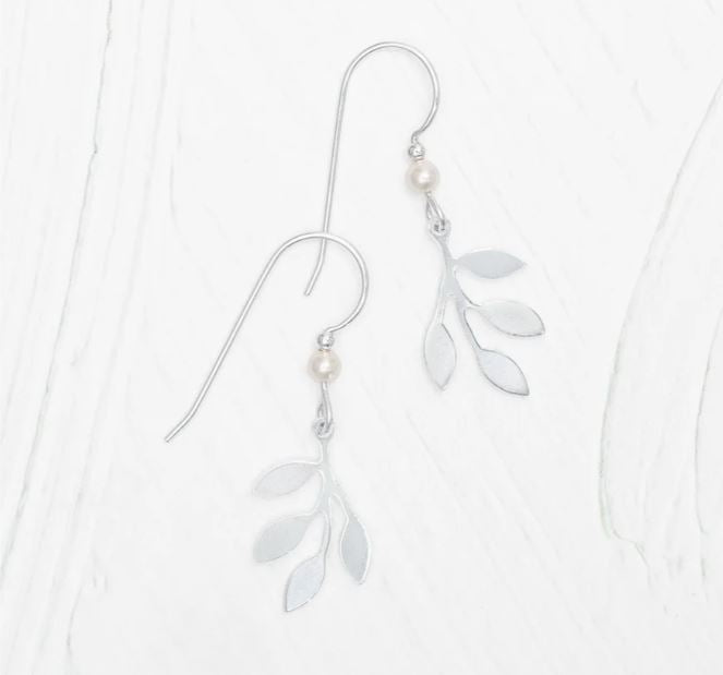 Holly Yashi Silver Signature Earrings