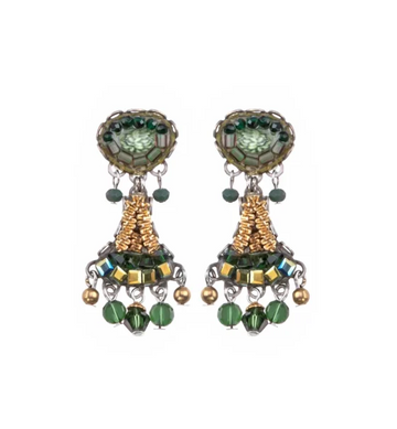 Ayala Bar Viridian Mood Winona Hook Earrings