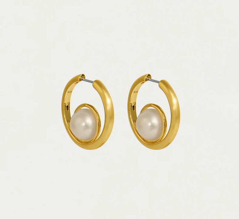 Dean Davidson Laguna Floating Hoop Earrings