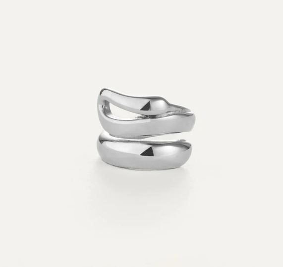 Jenny Bird Silver Sees Ring Size 8
