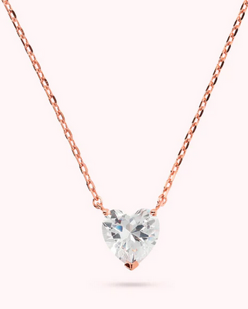 Bronzallure Heart Necklace
