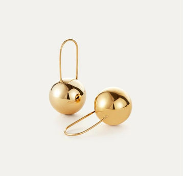 Jenny Bird Gold Celeste Mega Earrings