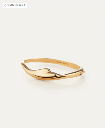 Jenny Bird Gold Medium Portia Bangle