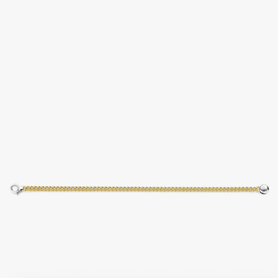 Ti Sento Gold Curb Chain Bracelet