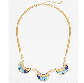 Holly Yashi Midnight Blue Selena Necklace