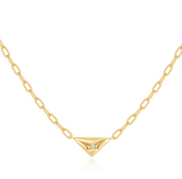 Ania Haie Gold Triangle Necklace