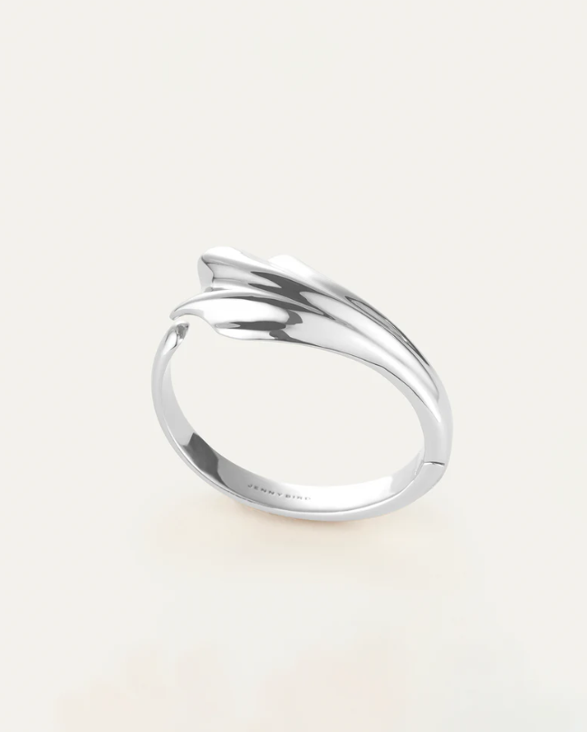 Jenny Bird Silver Medium Lydia Cuff