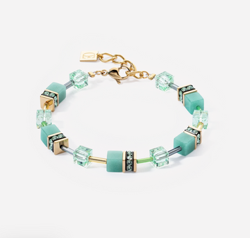 Coeur De Lion GeoCUBE® Soft Green Bracelet