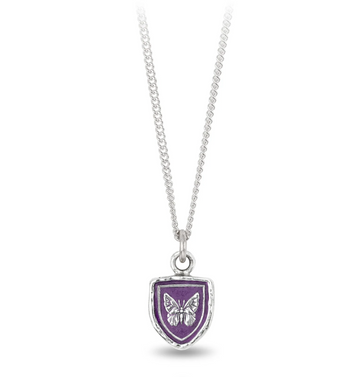 Pyrrha Sterling Mystic Violet Ever Changing Appreciation Necklace