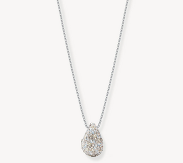 Hillberg And Berk Glitz Sparkle Mini Drop Necklace