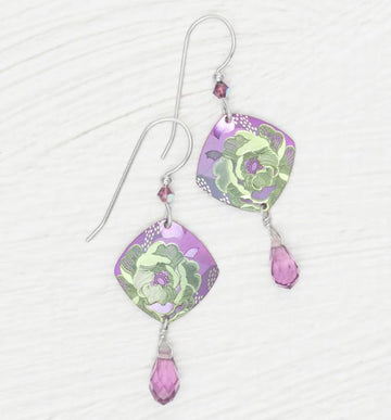 Holly Yashi Violet Elena Earrings