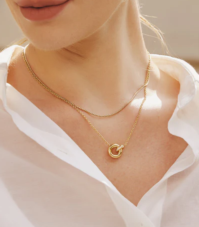 Ania Haie Gold Linked Necklace