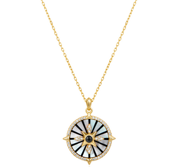 Ania Haie Gold Astrolabe Necklace