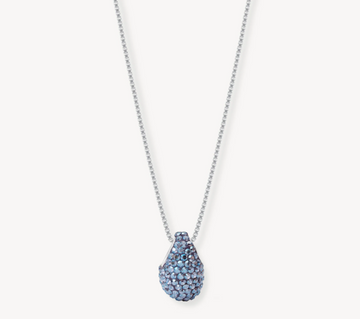 Hillberg And Berk Empress Sparkle Mini Drop Necklace