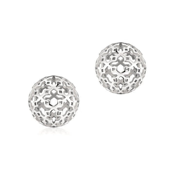 Birks Sterling Muse 10MM Ball Studs