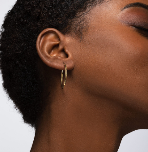 Birks 18K Yellow Gold Essentials 29mm Hoops