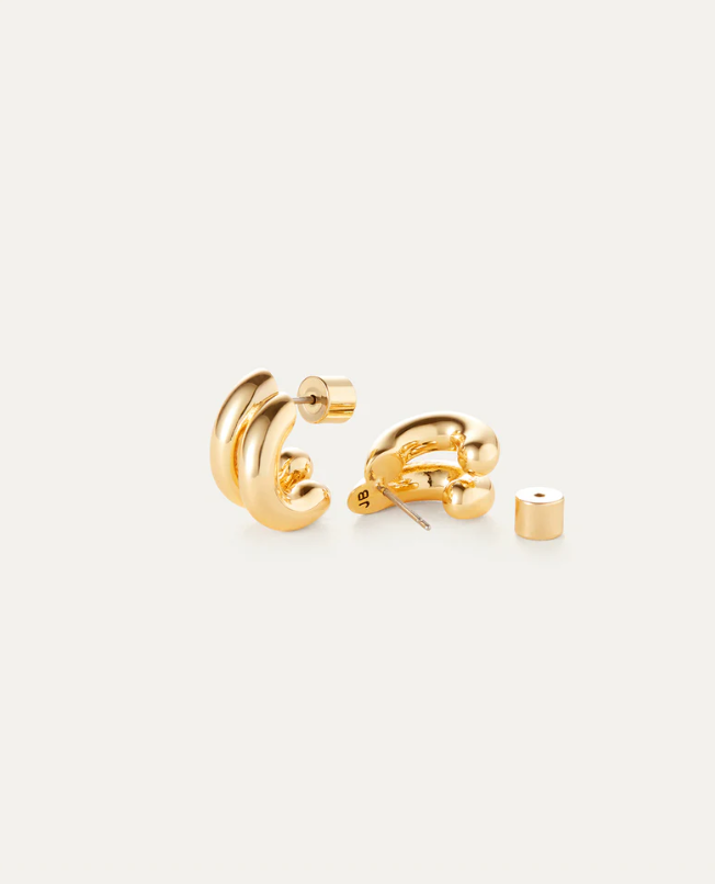 Jenny Bird Gold Mini Florence Earrings