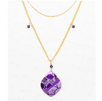 Holly Yashi Purple Lani Necklace