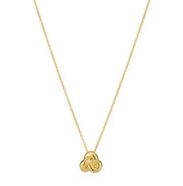 Sif Jakobs Gold Imperia Medium Knot Necklace