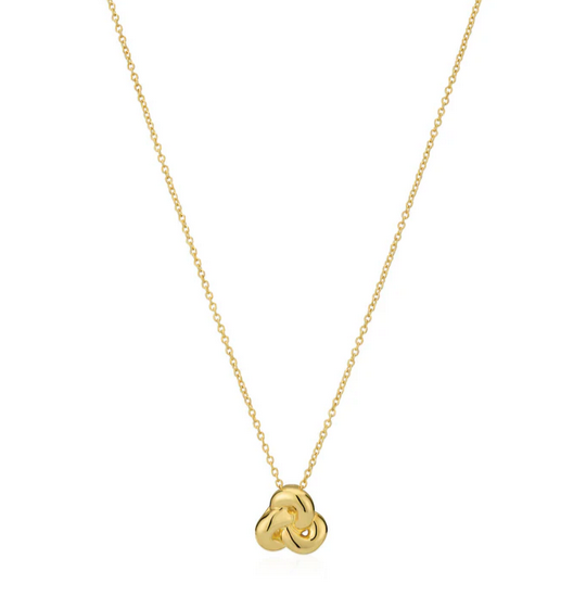 Sif Jakobs Gold Imperia Medium Knot Necklace