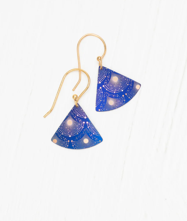 Holly Yashi Midnight Blue Halley Earrings