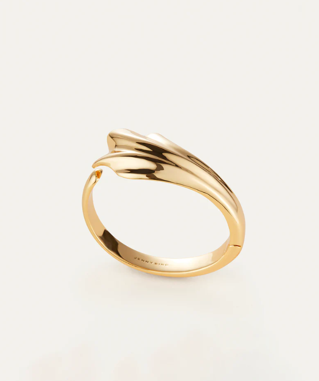 Jenny Bird Gold Medium Lydia Cuff