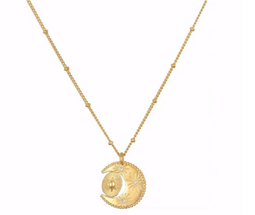 SATYA Sacred Realm Spinning Pendant Necklace