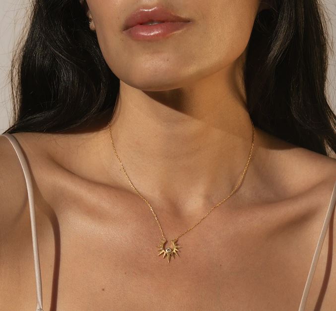 Satya Unveiling Dreams Starburst Necklace