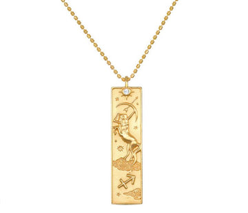 Satya Story of Sagittarius Zodiac Necklace