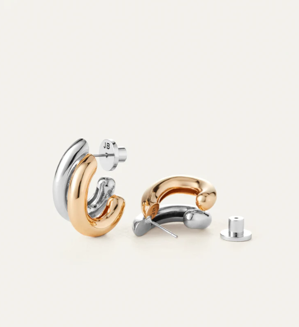 Jenny Bird Two Tone Florence Earrings