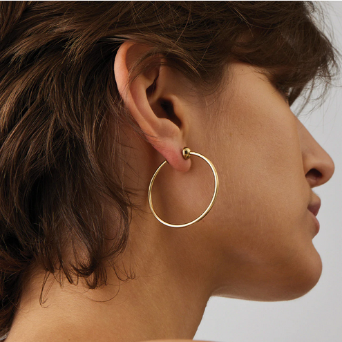Jenny Bird Gold Small New Icon Hoops