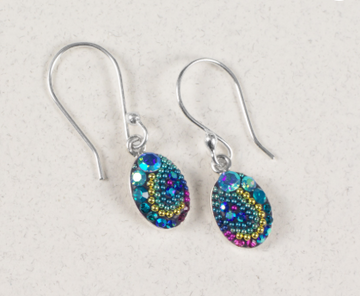 Mosaico Litmus Petite Oval Earrings