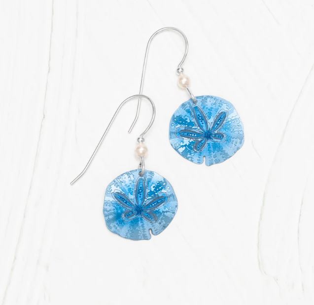 Holly Yashi Shore Blue Sandra Earrings