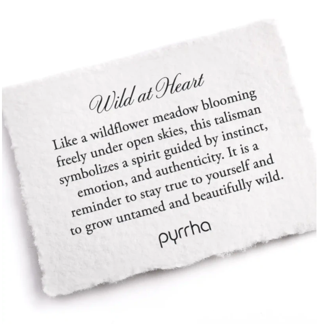 Pyrrha Silver Wild At Heart 18 inch Necklace