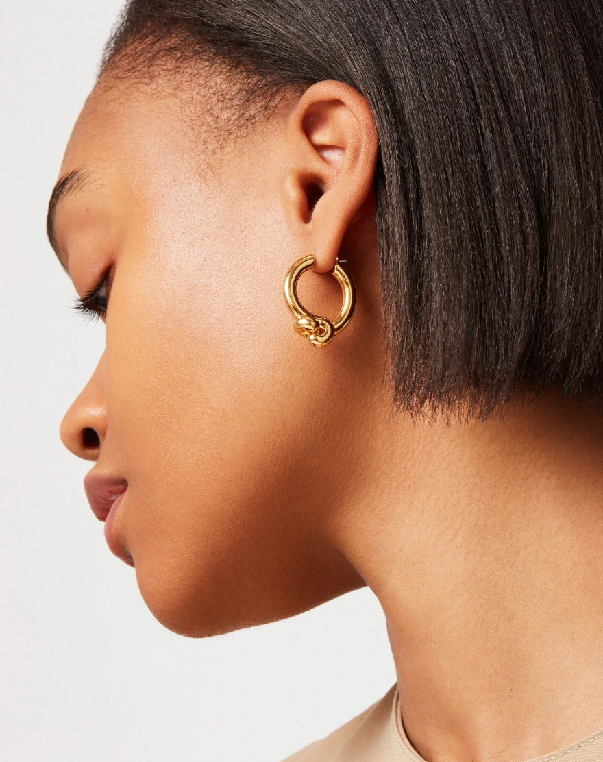 Jenny Bird Gold Maeve Hoop Earrings