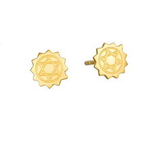 Satya Heart Chakra Round Studs